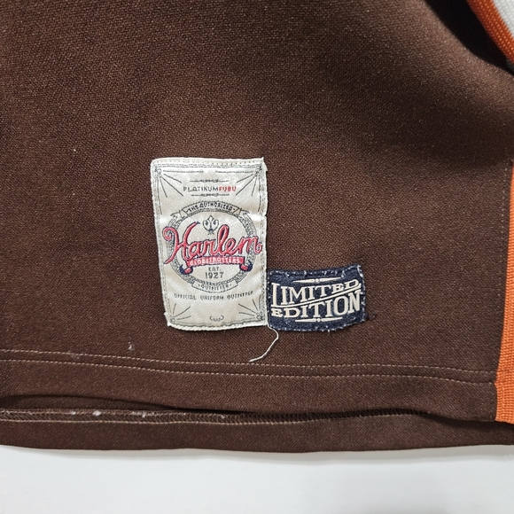 Platinum FUBU Harlem Globetrotters Brown Limited Jersey Vintage Patches 5xl B19 - Picture 5 of 11